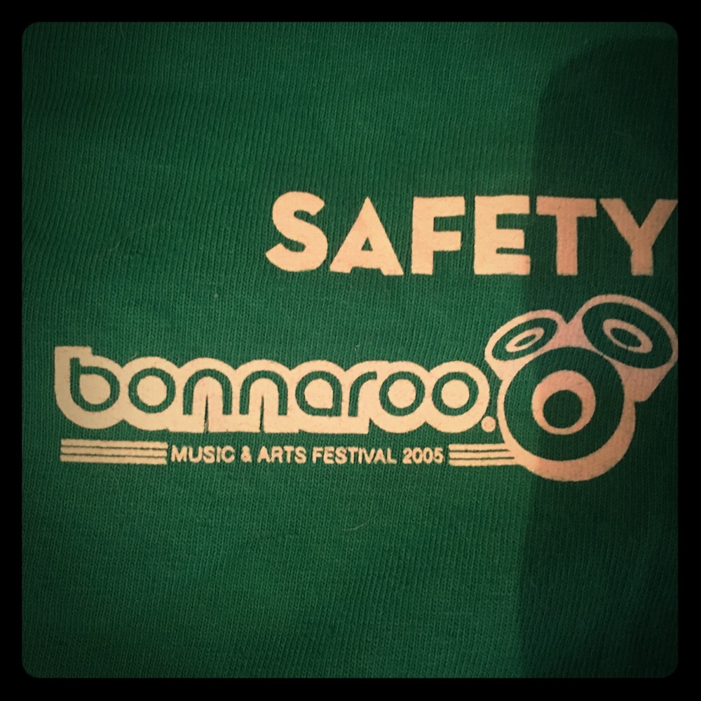 RARE Bonnaroo 05 staff shirt never worn!
